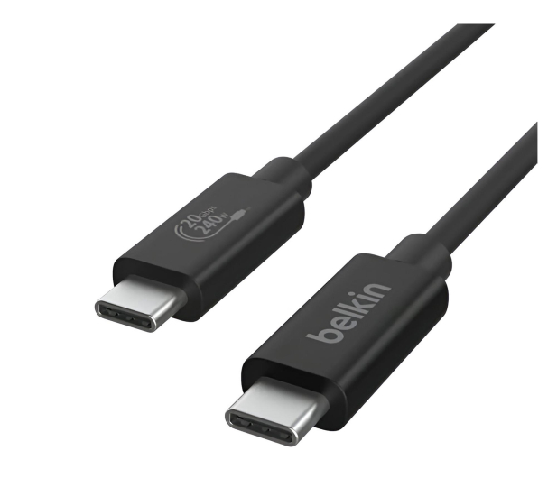 BELKIN Kabel USB4 240W 20Gbps 2m INZ004bt2MBK - 1330450 - zdjęcie 2